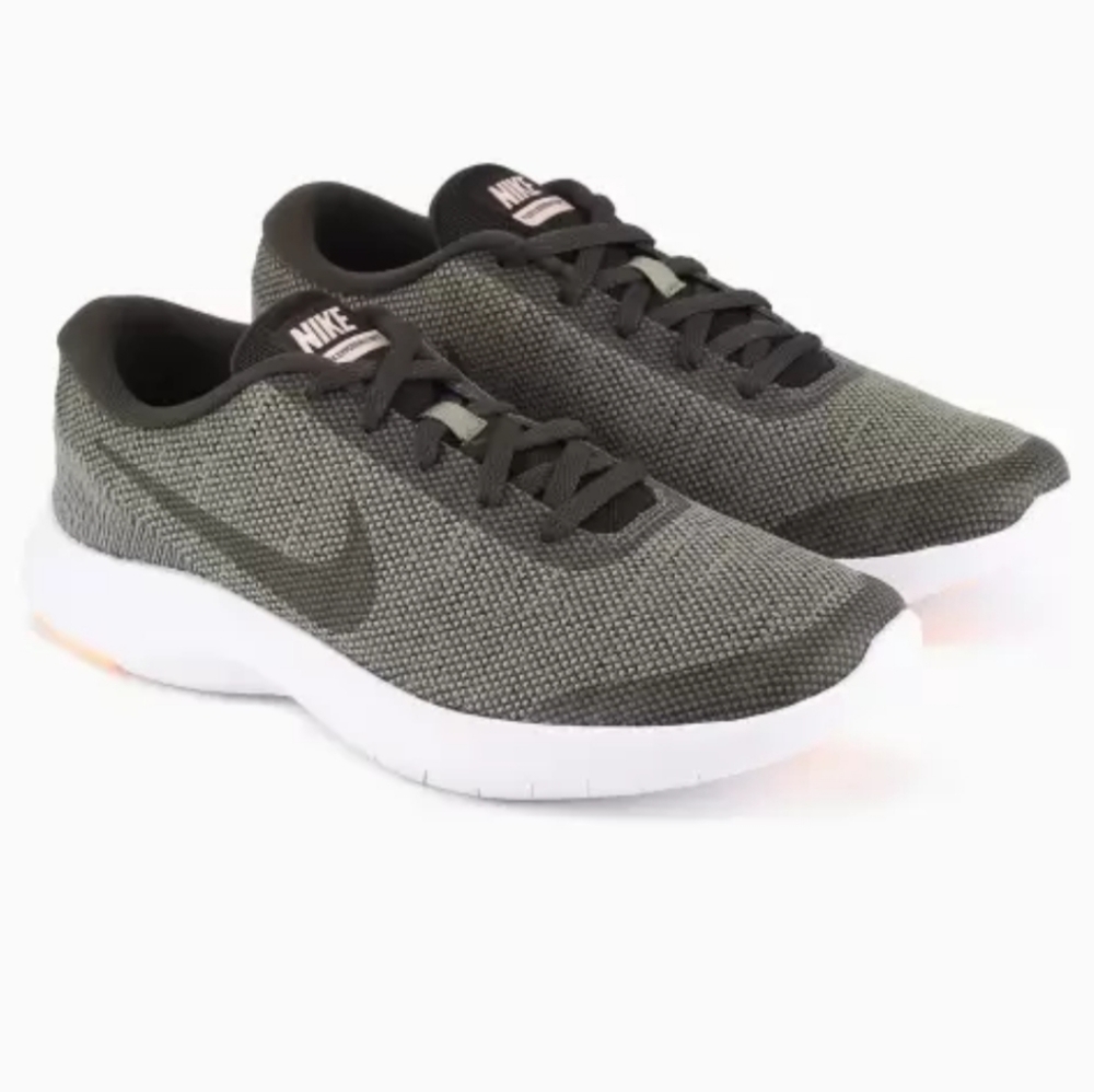 Nike Olive Green Flex Experience RN 7 Shoes